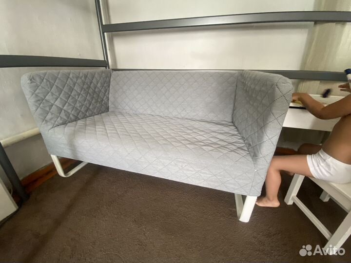 Кровать-чердак + диван IKEA