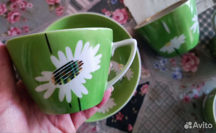 Чайная пара юфз ромашки