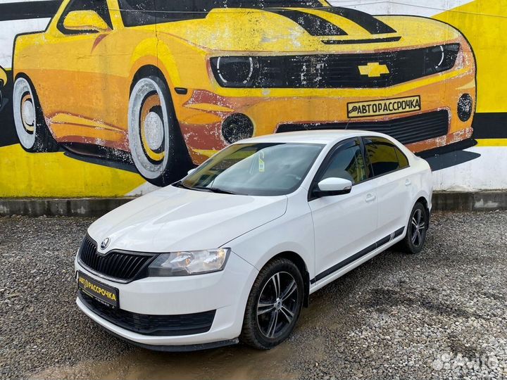 Skoda Rapid 1.6 МТ, 2018, 110 000 км