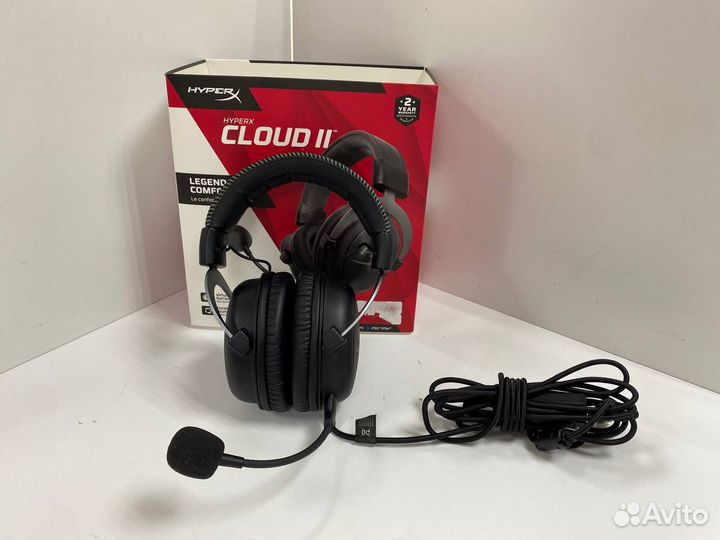 Наушники Проводные Накладные HyperX Cloud II KHX-h