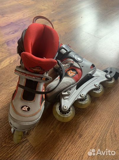 Детские роликовые коньки раздвижные