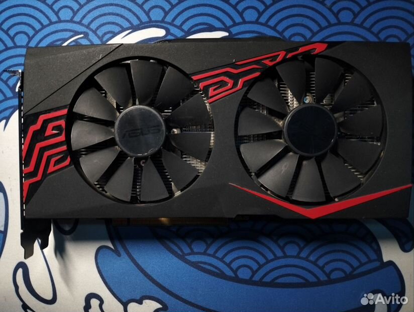 Видеокарта asus rx 470 4gb