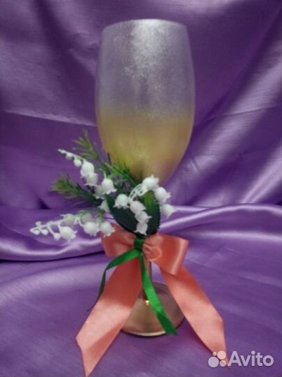 Ваза декоративная, подсвечники к празднику