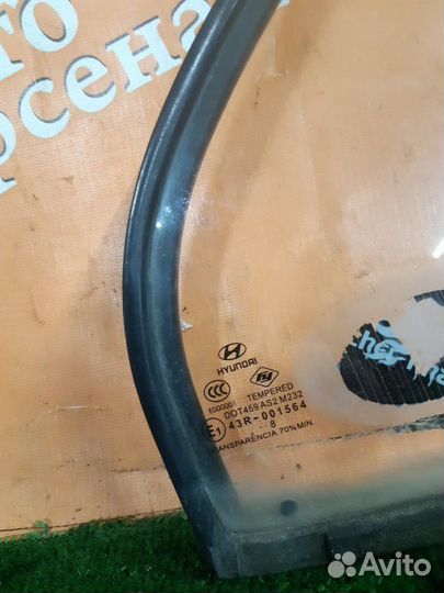 Форточка двери задняя правая Hyundai Accent 2008