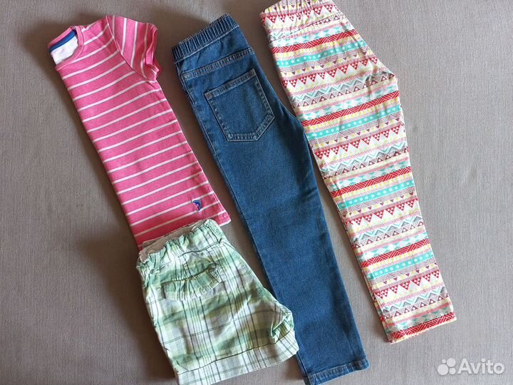 Одежда пакетом для девочки 104 110
