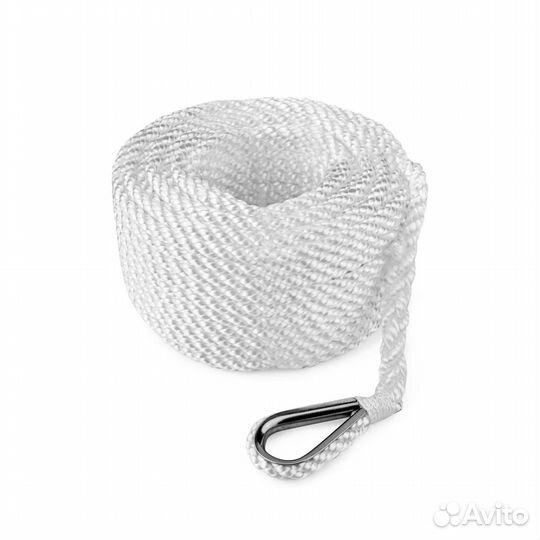 Трос (конец) якорный Skipper трёхпрядный, 12мм