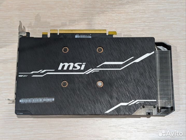 Видеокарта rtx 2060 super 8gb msi ventus