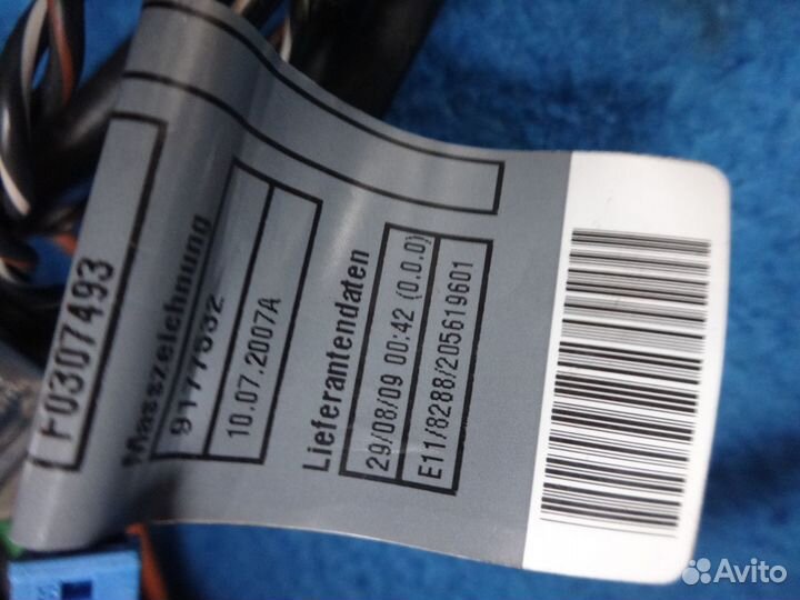 Проводка панели приборов бмв Е71 BMW E71