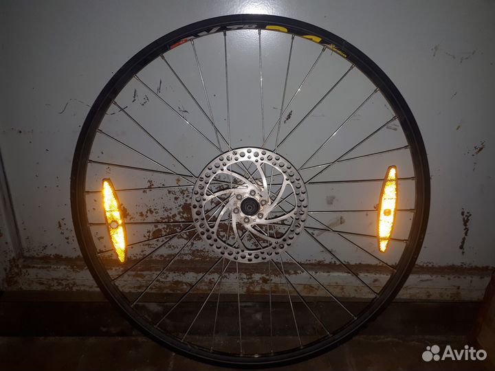 Переднее колесо на базе обода Weinmann X1d Alloy