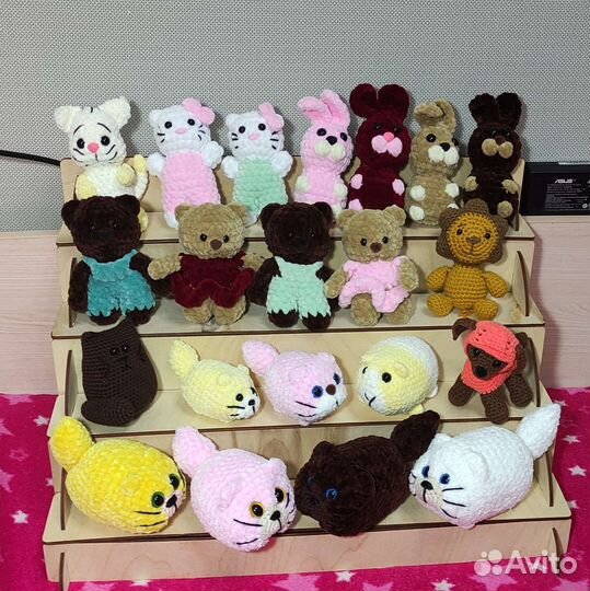 Вязаные игрушки небольшие
