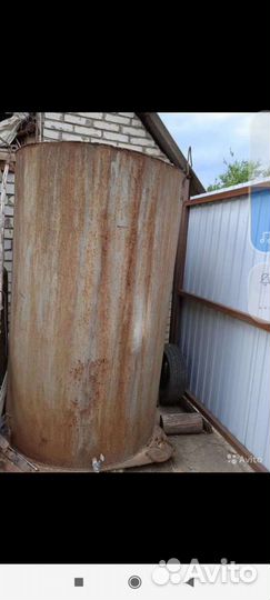 Бочка металлическая