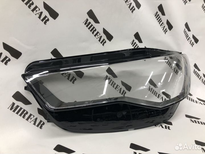 Левое стекло фары Audi A6 C7 2014-2018 Рестайлинг