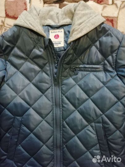 Куртка деми Button Blue 122 р