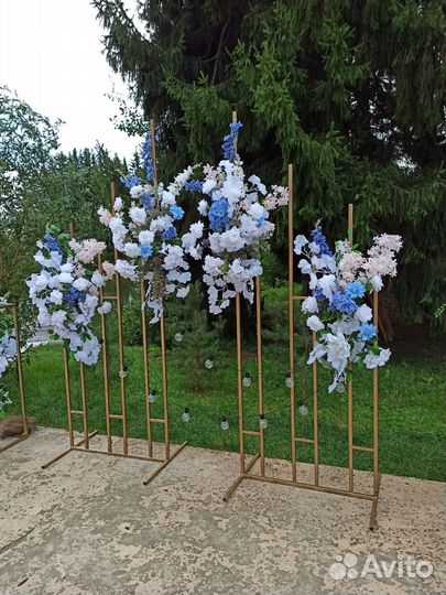 Цветочные композиции на свадьбу