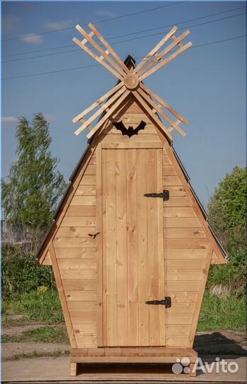 Дачный туалет с установкой HAT117