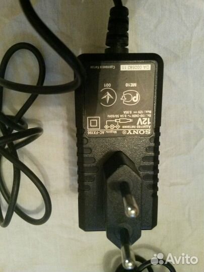 Ac adapter адаптеры фирмы Sony