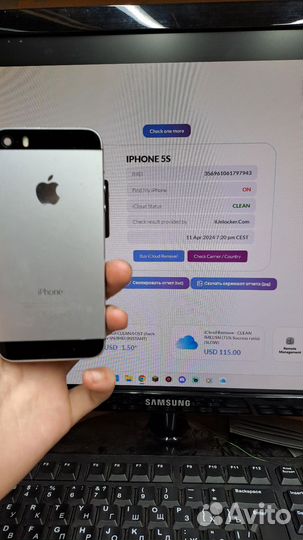 iPhone 5S, 16 ГБ