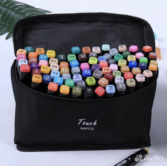 Маркеры для скетчинга и рисования Touch,набор 80шт