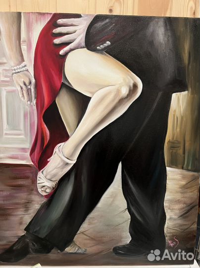 Холст 50/60,масло.совершенно свежая)