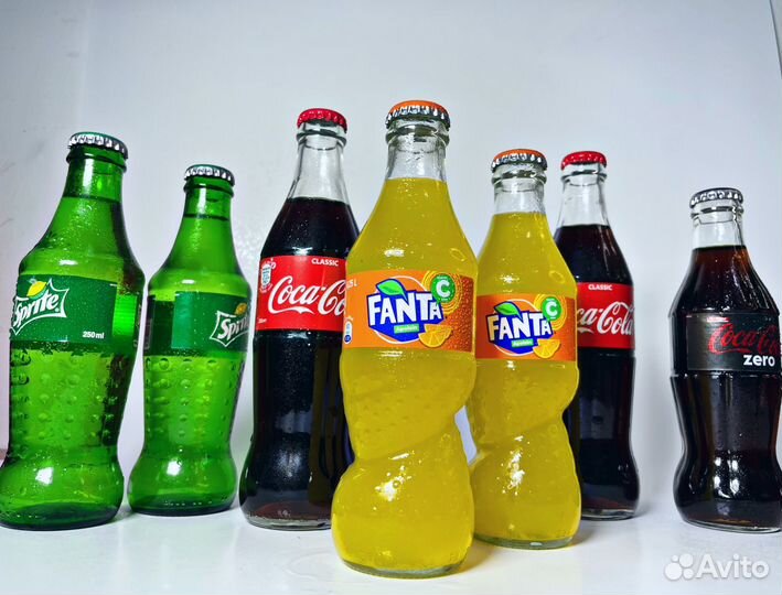 Оригинальные Напитки. Кола, Фанта, Спрайт, Пепси