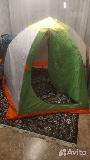 Палатка зимняя зонт бу
