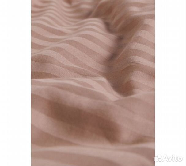 Постельное белье GoodNight Pure Страйп-сатин евро