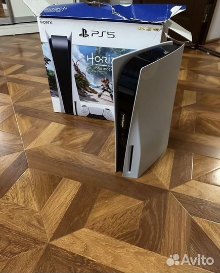 Игровая приставка ps5 с дисководом