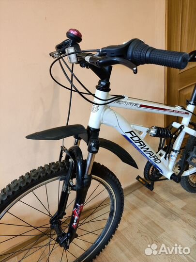 Велосипед горный подростковый 24 двухподвес