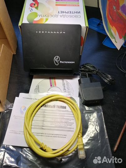 Роутер Ростелеком, приставка тв
