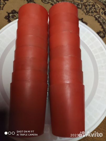 Стаканы пластмасс 300 мл