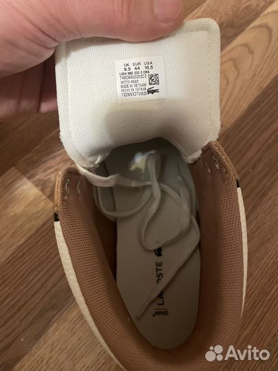 Lacoste кеды мужские 43.5