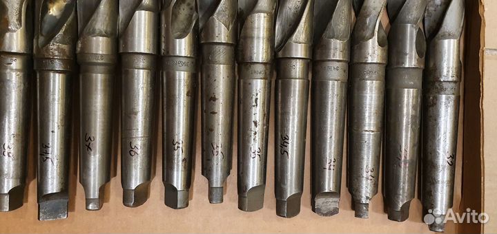 Сверла по металлу СССР 32-54мм