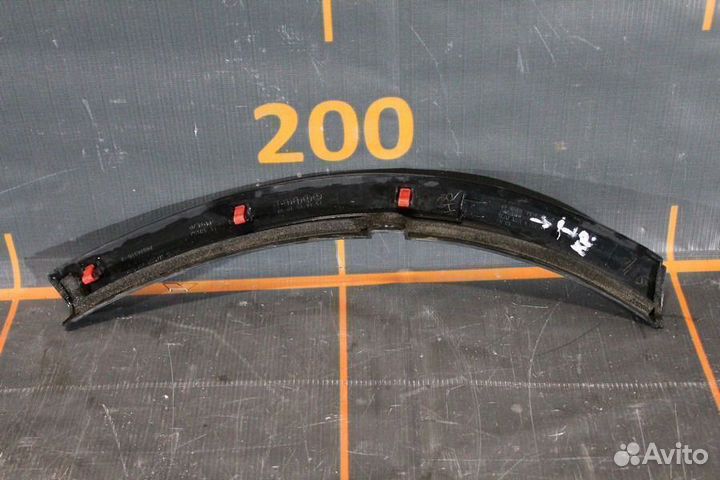 Накладка бампера - Mitsubishi Outlander 3