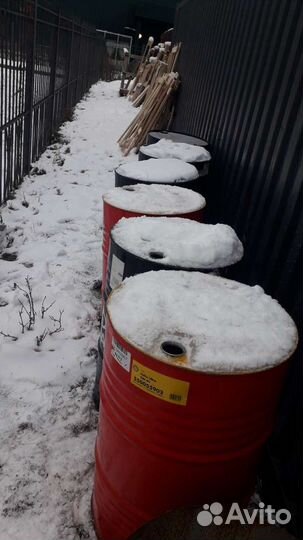 Бочки металлические бу 200 л