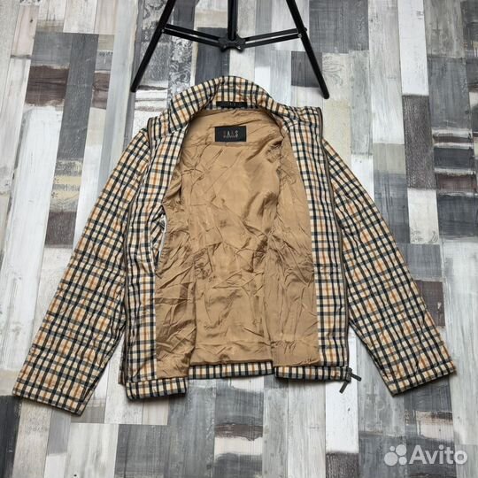 Стёганая куртка/стеганка Daks в клетку (оригинал)