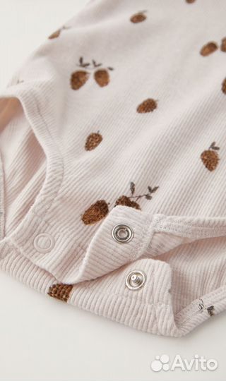 Новый боди в рубчик Zara baby, 80