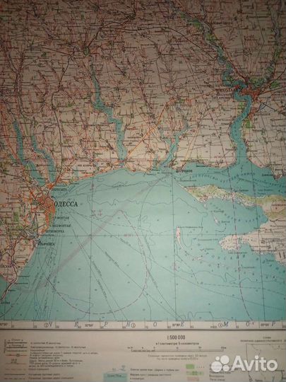 Карты топографические