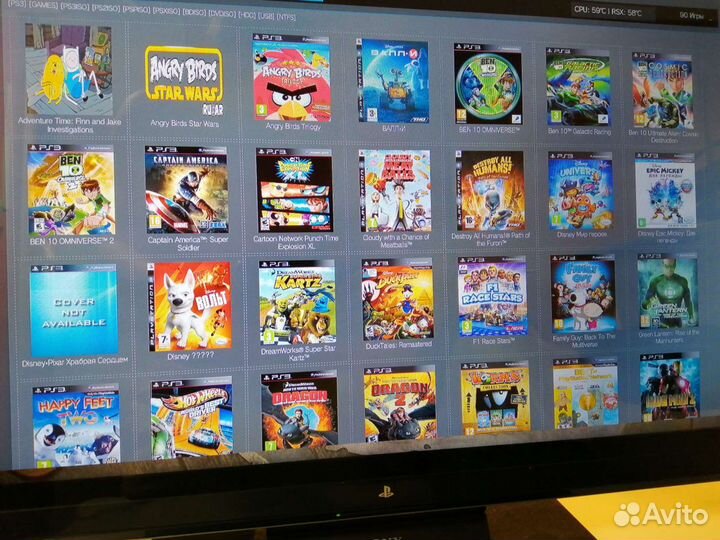 Прошитая Sony PlayStation 3 + 90 детских игр