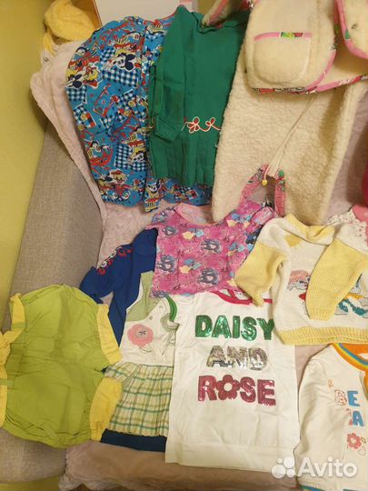 Вещи пакетом на девочку от 0 до 1 года
