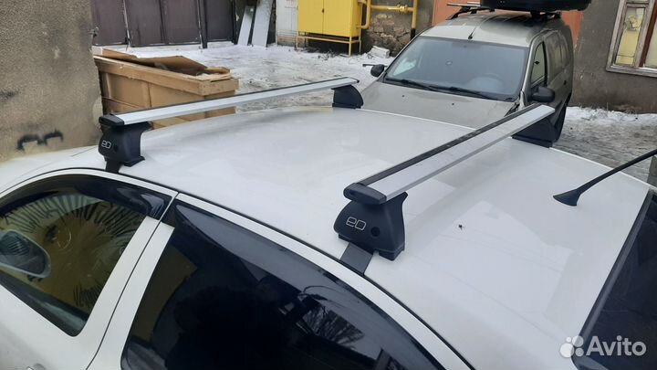 Багажник на крышу Skoda Octavia A5, крыло