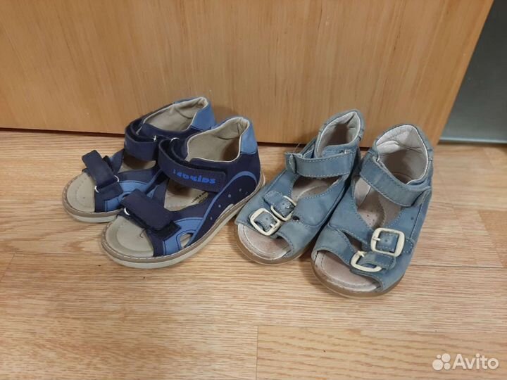 Сандали детские, натуральная кожа 20/24