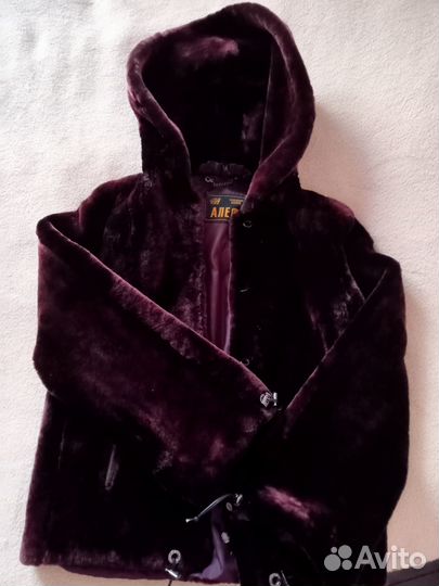 Шуба авто леди мутон