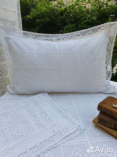 Наволочки хлопок кружево