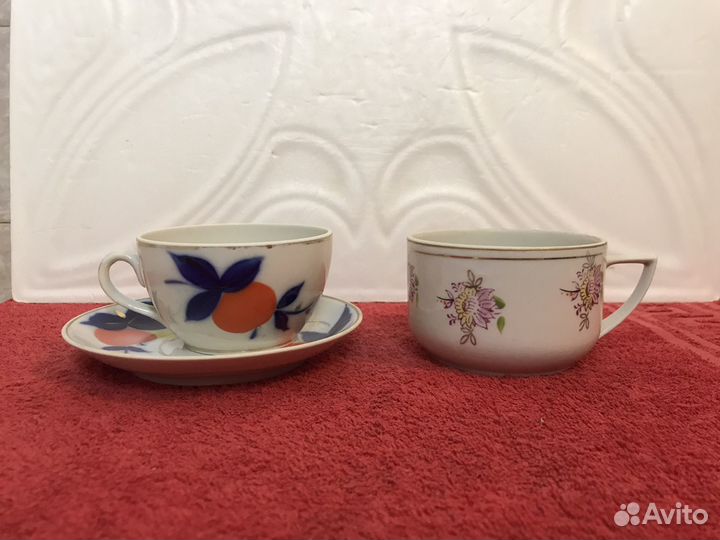 Чайная пара, чашка Полонное СССР