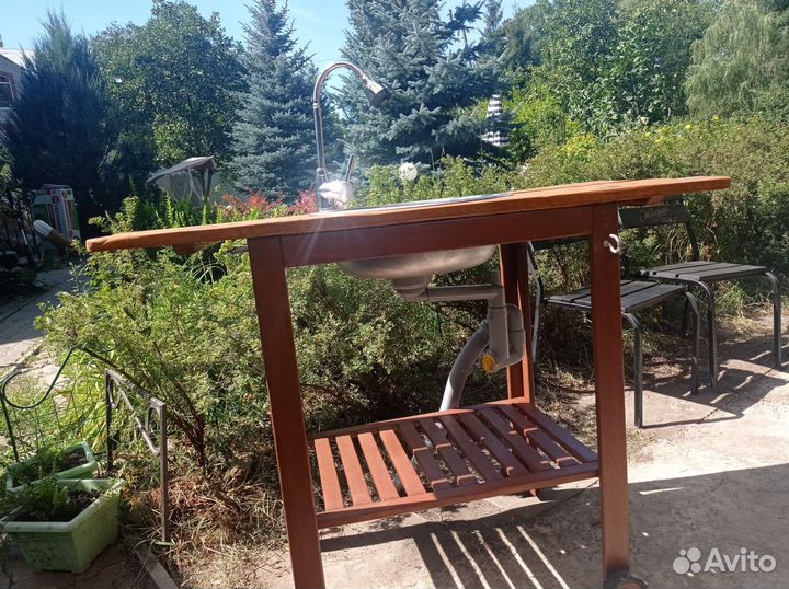 Стол уличный с мойкой IKEA Аpplaro