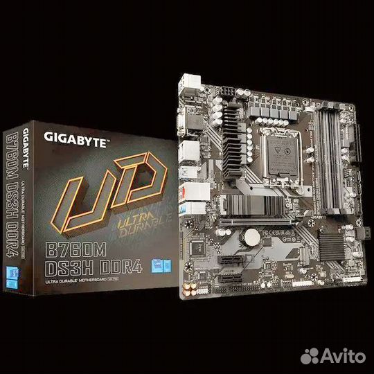 Материнская плата gigabyte B760M DS3H DDR4 lga1700
