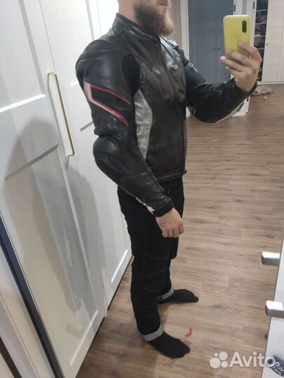 Macna мотокуртка кожаная 54