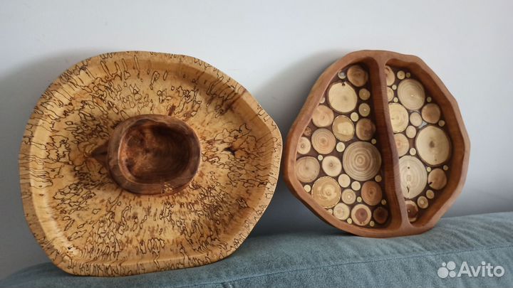 Менажница деревянная