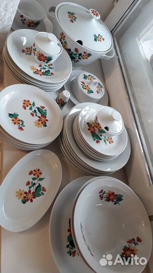 Сервиз столовый времен СССР