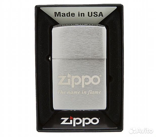 Зажигалка Zippo 200 Name in flame Оригинал Новая